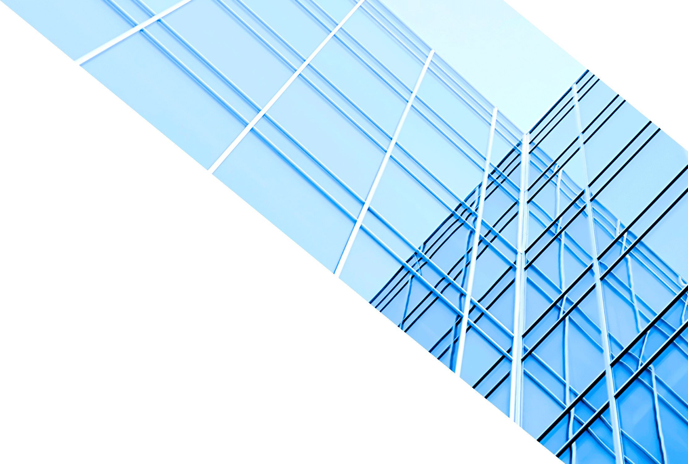 Close-up of the top of a glass skyscraper against the sky, representing towering heights in the financial landscape, possibly pertinent to discussions on Issuer Services and consulting with Abandoned Property Advisors.